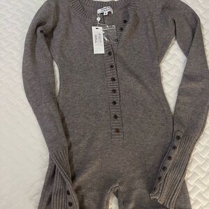 Frankie’s Bikinis Knit Romper -brand new